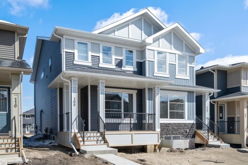 106 Sora Gardens Se, Calgary, AB - Outdoor With Facade