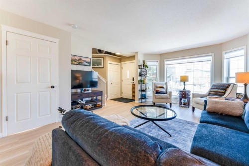 217 Martin Crossing Way Ne, Calgary, AB - Indoor Photo Showing Living Room