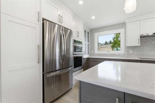 832 Edgemont Road Nw, Calgary, AB - Indoor Photo Showing Kitchen With Stainless Steel Kitchen With Upgraded Kitchen