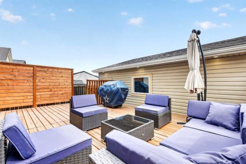 27 Copperpond Heights Se, Calgary, AB - Outdoor With Deck Patio Veranda With Exterior