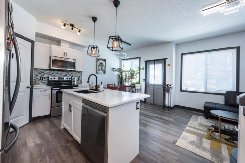 27 Sage Hill Common Nw, Calgary, AB - Indoor Photo Showing Kitchen With Stainless Steel Kitchen With Upgraded Kitchen