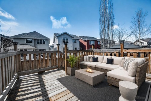 19 Auburn Crest Manor Se, Calgary, AB - Outdoor With Deck Patio Veranda