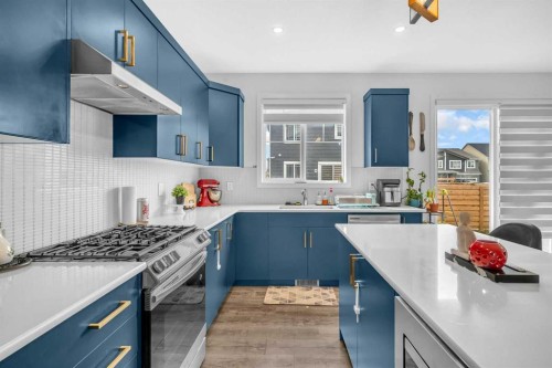 271 Carringham Road Nw, Calgary, AB - Indoor Photo Showing Kitchen With Upgraded Kitchen