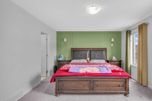 271 Carringham Road Nw, Calgary, AB - Indoor Photo Showing Bedroom