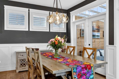 90 Cranbrook Hill Se, Calgary, AB - Indoor Photo Showing Dining Room