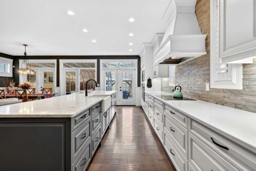 90 Cranbrook Hill Se, Calgary, AB - Indoor Photo Showing Kitchen With Upgraded Kitchen