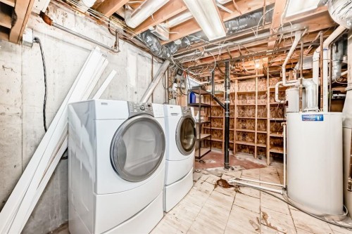 619 Maryvale Way Ne, Calgary, AB - Indoor Photo Showing Laundry Room