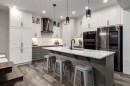 166 Osborne Common Sw, Airdrie, AB  - Indoor Photo Showing Kitchen With Upgraded Kitchen 