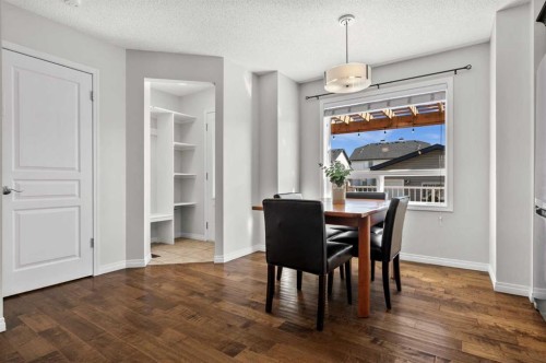 86 Elgin Meadows Gardens Se, Calgary, AB - Indoor Photo Showing Dining Room