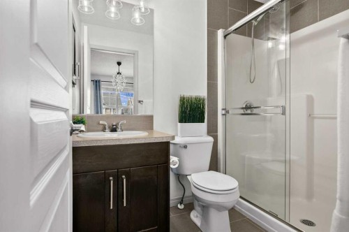 86 Elgin Meadows Gardens Se, Calgary, AB - Indoor Photo Showing Bathroom