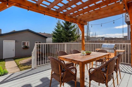 86 Elgin Meadows Gardens Se, Calgary, AB - Outdoor With Deck Patio Veranda With Exterior