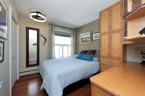 303-524 Cedar Crescent Sw, Calgary, AB - Indoor Photo Showing Bedroom