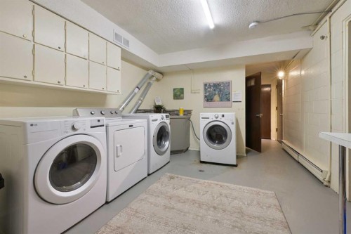 303-524 Cedar Crescent Sw, Calgary, AB - Indoor Photo Showing Laundry Room