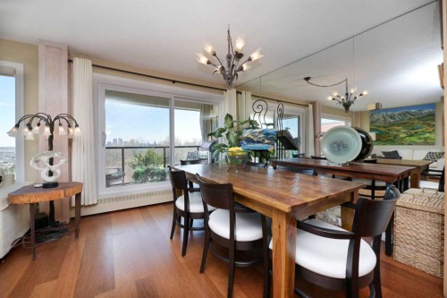 303-524 Cedar Crescent Sw, Calgary, AB - Indoor Photo Showing Dining Room