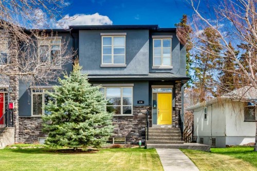 136 43 Avenue Nw, Calgary, AB - Outdoor With Facade