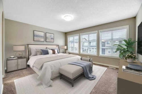 29 Aspen Summit Point Sw, Calgary, AB - Indoor Photo Showing Bedroom
