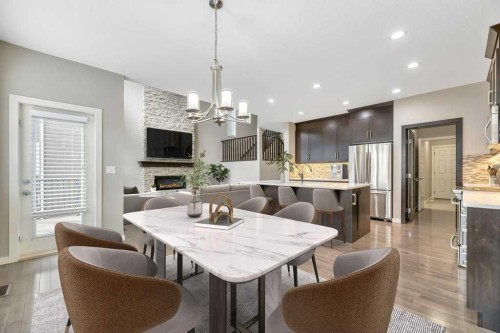 29 Aspen Summit Point Sw, Calgary, AB - Indoor Photo Showing Dining Room