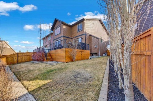 142 Fireside Bend, Cochrane, AB - Outdoor With Deck Patio Veranda