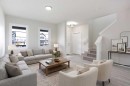 313 Cobblestone Gate Sw, Airdrie, AB  - Indoor Photo Showing Living Room 