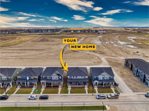 313 Cobblestone Gate Sw, Airdrie, AB - Outdoor With View