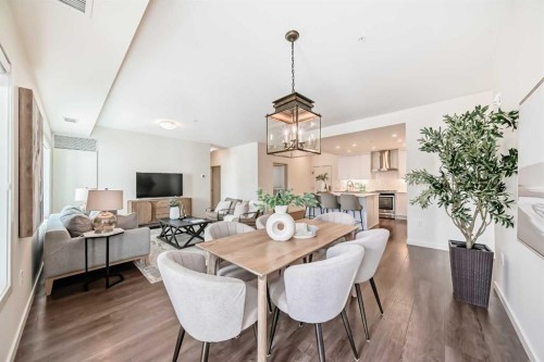 307-12 Mahogany Path Se, Calgary, AB - Indoor Photo Showing Dining Room