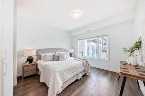 307-12 Mahogany Path Se, Calgary, AB - Indoor Photo Showing Bedroom