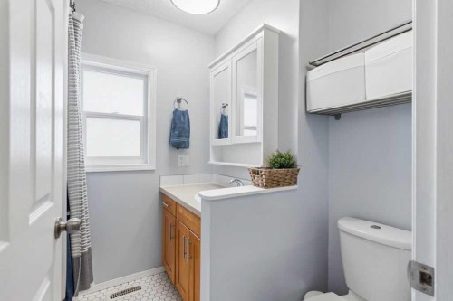 111 Shawglen Road Sw, Calgary, AB - Indoor Photo Showing Bathroom