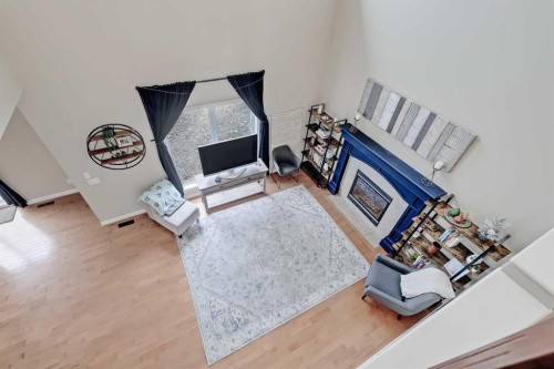 196 Hawkmere Way, Chestermere, AB - Indoor With Fireplace