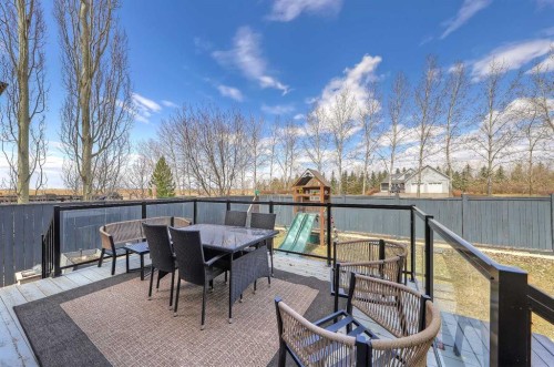 196 Hawkmere Way, Chestermere, AB - Outdoor With Deck Patio Veranda