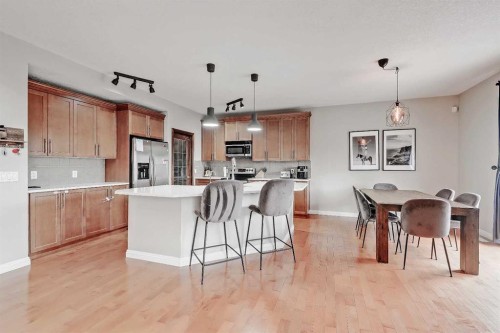 196 Hawkmere Way, Chestermere, AB - Indoor Photo Showing Kitchen