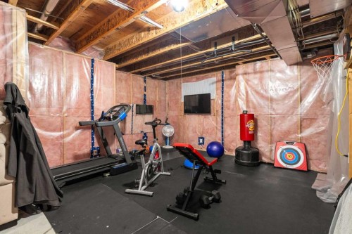 94 Edgebrook Heights Nw, Calgary, AB - Indoor Photo Showing Gym Room