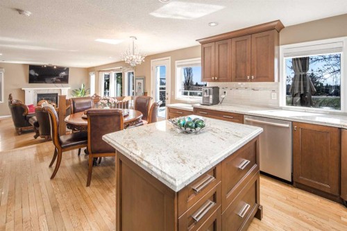 2612 Signal Hill Drive Sw, Calgary, AB - Indoor With Fireplace