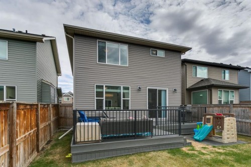 80 Brightoncrest Point Se, Calgary, AB - Outdoor With Deck Patio Veranda With Exterior