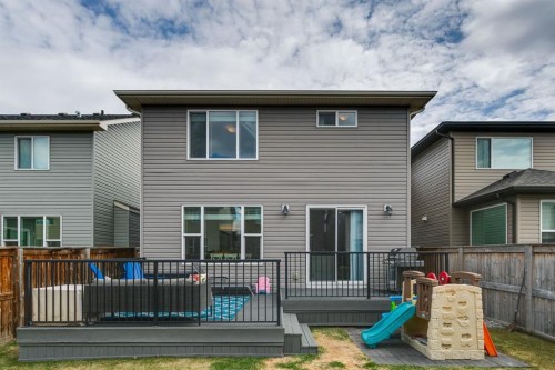 80 Brightoncrest Point Se, Calgary, AB - Outdoor With Deck Patio Veranda With Exterior