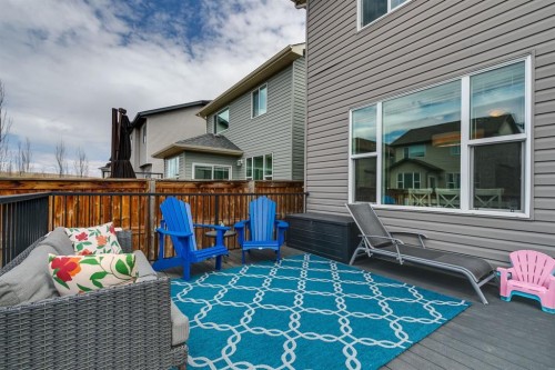 80 Brightoncrest Point Se, Calgary, AB - Outdoor With Deck Patio Veranda With Exterior