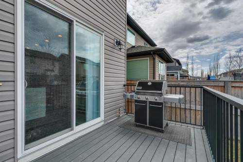 80 Brightoncrest Point Se, Calgary, AB - Outdoor With Deck Patio Veranda With Exterior