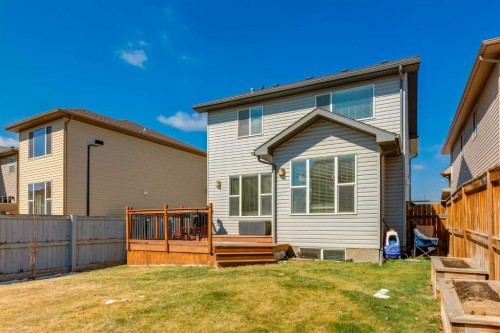 152 Brightoncrest Manor Se, Calgary, AB - Outdoor With Deck Patio Veranda With Exterior