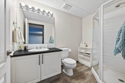 7 Henderson Bay Ne, Langdon, AB - Indoor Photo Showing Bathroom