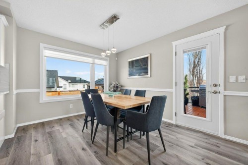 7 Henderson Bay Ne, Langdon, AB - Indoor Photo Showing Dining Room