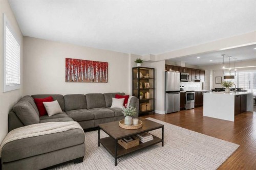 89 Pantego Lane Nw, Calgary, AB - Indoor Photo Showing Living Room