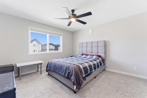 132 Highview Gate Se, Airdrie, AB - Indoor Photo Showing Bedroom