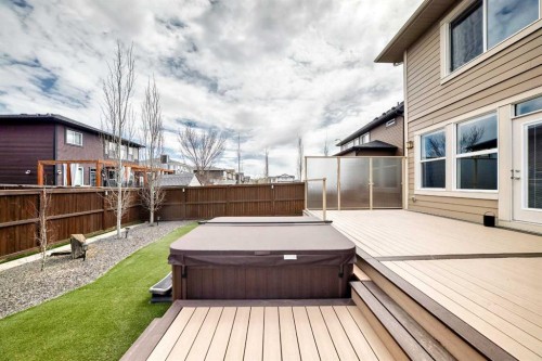 105 Sandpiper Point, Chestermere, AB - Outdoor With Deck Patio Veranda With Exterior