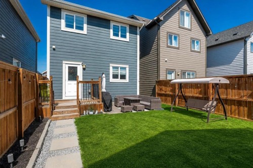 589 Masters Road Se, Calgary, AB - Outdoor With Deck Patio Veranda