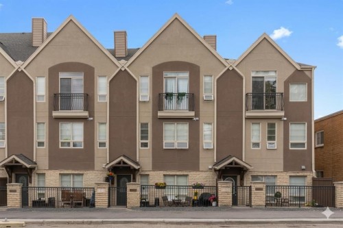 6-1729 34 Avenue Sw, Calgary, AB - Outdoor With Balcony With Facade