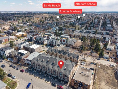 6-1729 34 Avenue Sw, Calgary, AB - Outdoor With View