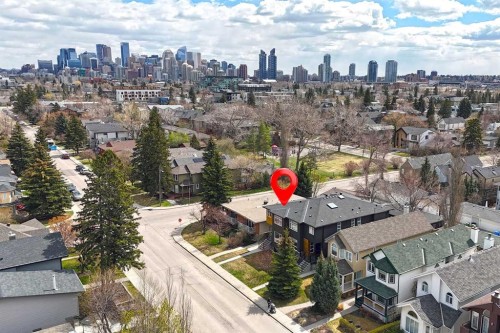 2205 3 Avenue Nw, Calgary, AB - Outdoor With View