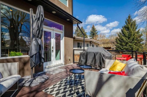 2205 3 Avenue Nw, Calgary, AB - Outdoor With Deck Patio Veranda