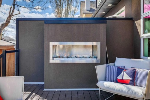 2205 3 Avenue Nw, Calgary, AB - Outdoor With Deck Patio Veranda With Exterior