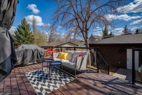 2205 3 Avenue Nw, Calgary, AB - Outdoor With Deck Patio Veranda