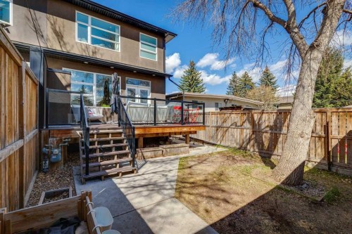 2205 3 Avenue Nw, Calgary, AB - Outdoor With Deck Patio Veranda
